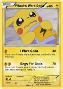 Pikachu Want