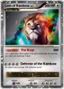 Lion of Ranibow