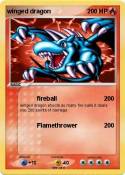 winged dragon