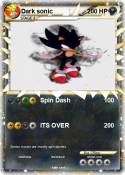 Dark sonic