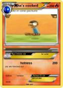 he's cooked