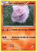 gato embriagado