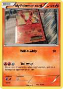 My Pokemon card