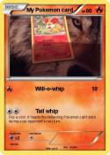 My Pokemon card