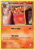 My Pokemon card