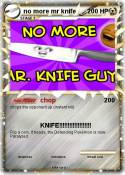 no more mr knif