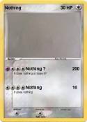 Nothing