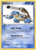 blastoise ex