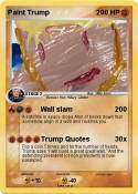 Paint Trump