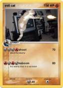 evil cat