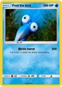 Fred the bird