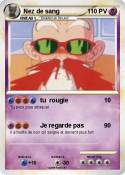 Nez de sang
