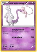 mew and mewtwo