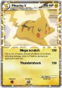 Pikachu X