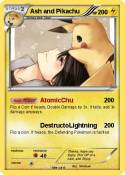Ash and Pikachu