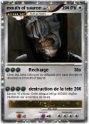 mouth of sauron