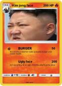 Kim jong face
