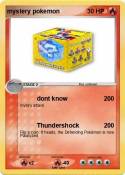 mystery pokemon