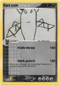 Dark knife