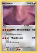 Sussy nose