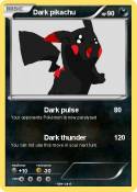 Dark pikachu