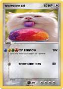 snowcone cat