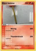 Dhors hammer