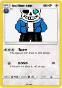 bad time sans