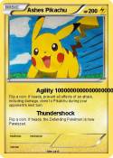Ashes Pikachu