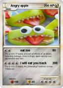 Angry apple