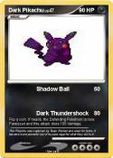 Dark Pikachu