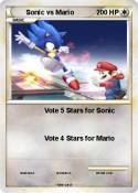 Sonic vs Mario