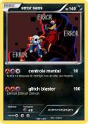 error sans