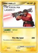 Laser man