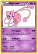 Mega mew Y
