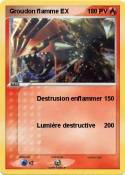 Groudon flamme
