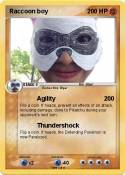 Raccoon boy