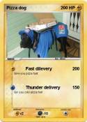 Pizza dog