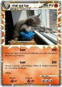 chat qui tue