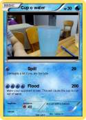 Cup o water