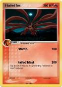 9 tailed fox
