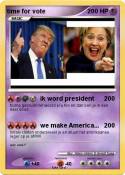 time for vote