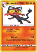 ALLWAYS LITTEN