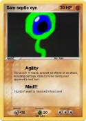 Sam septic eye