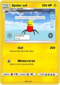 Spider oof