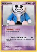 sans plush