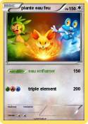plante eau feu