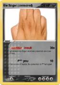 the finger