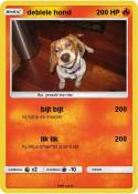 debiele hond