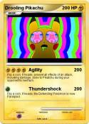 Drooling Pikach